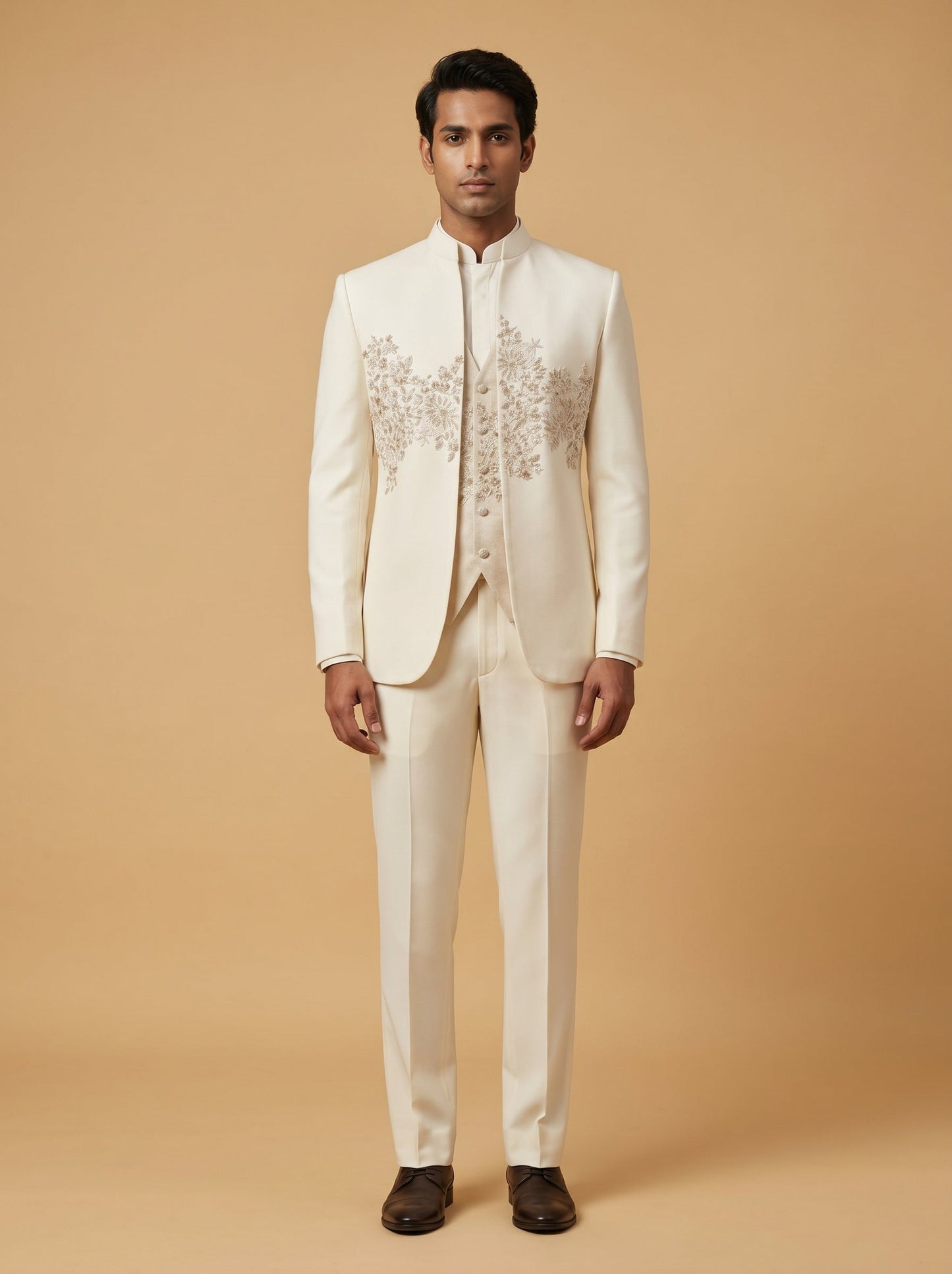 Cream Luxe Tuxedo