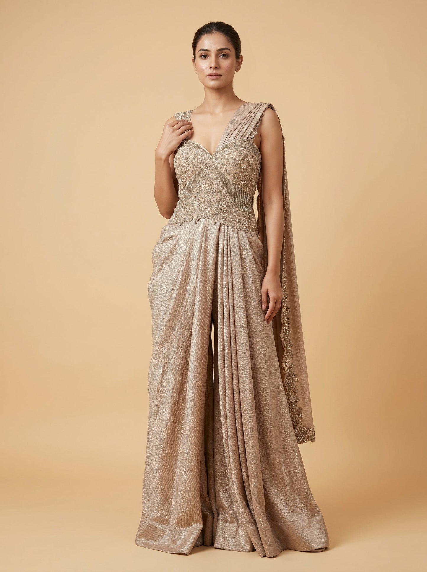 Dusty Brown Indogown Suit