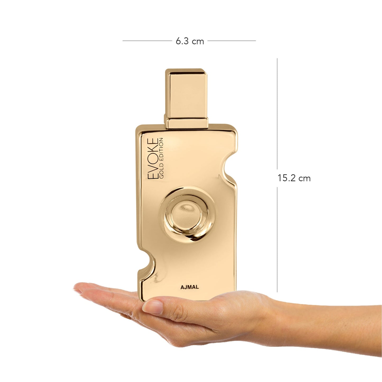 Ajmal India Evoke Gold Edition Eau De Parfum for Women - Floral Woody Musky Long-Lasting Perfume