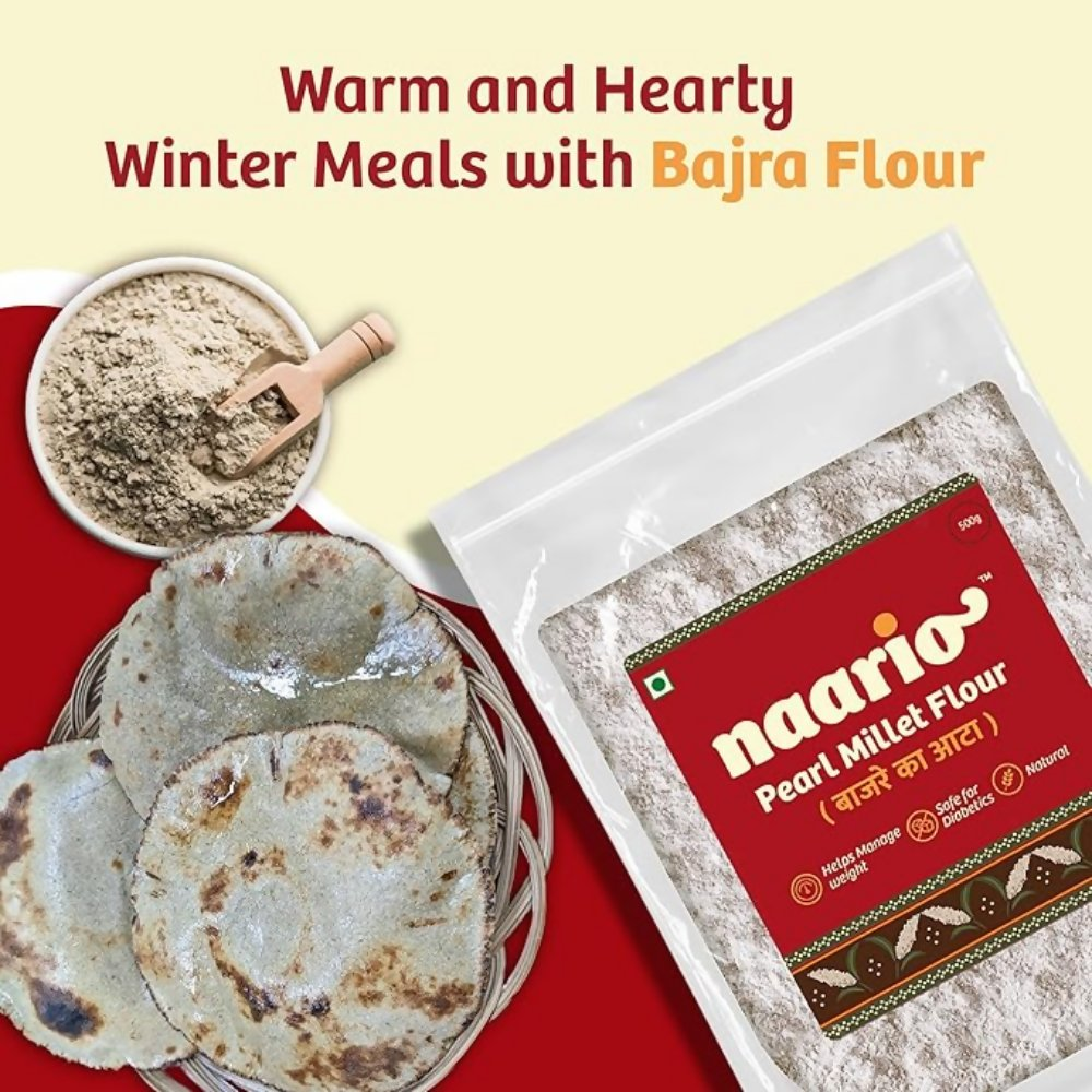 Naario Bajra atta 100% Organic Millet Flour