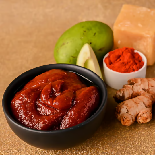 Tenali Ruchulu Sweet Ginger Pickle