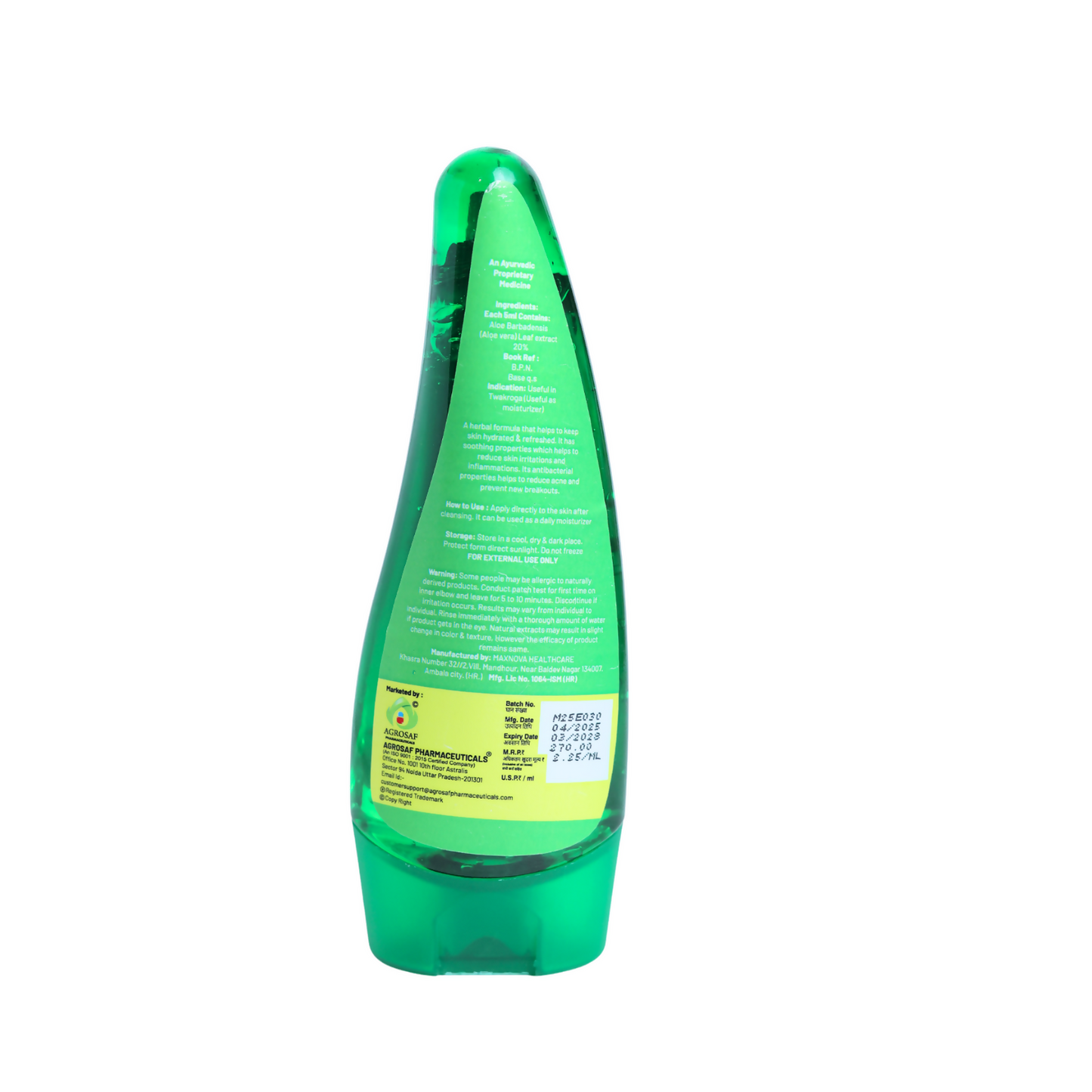Agrosaf Aloe Vera Gel