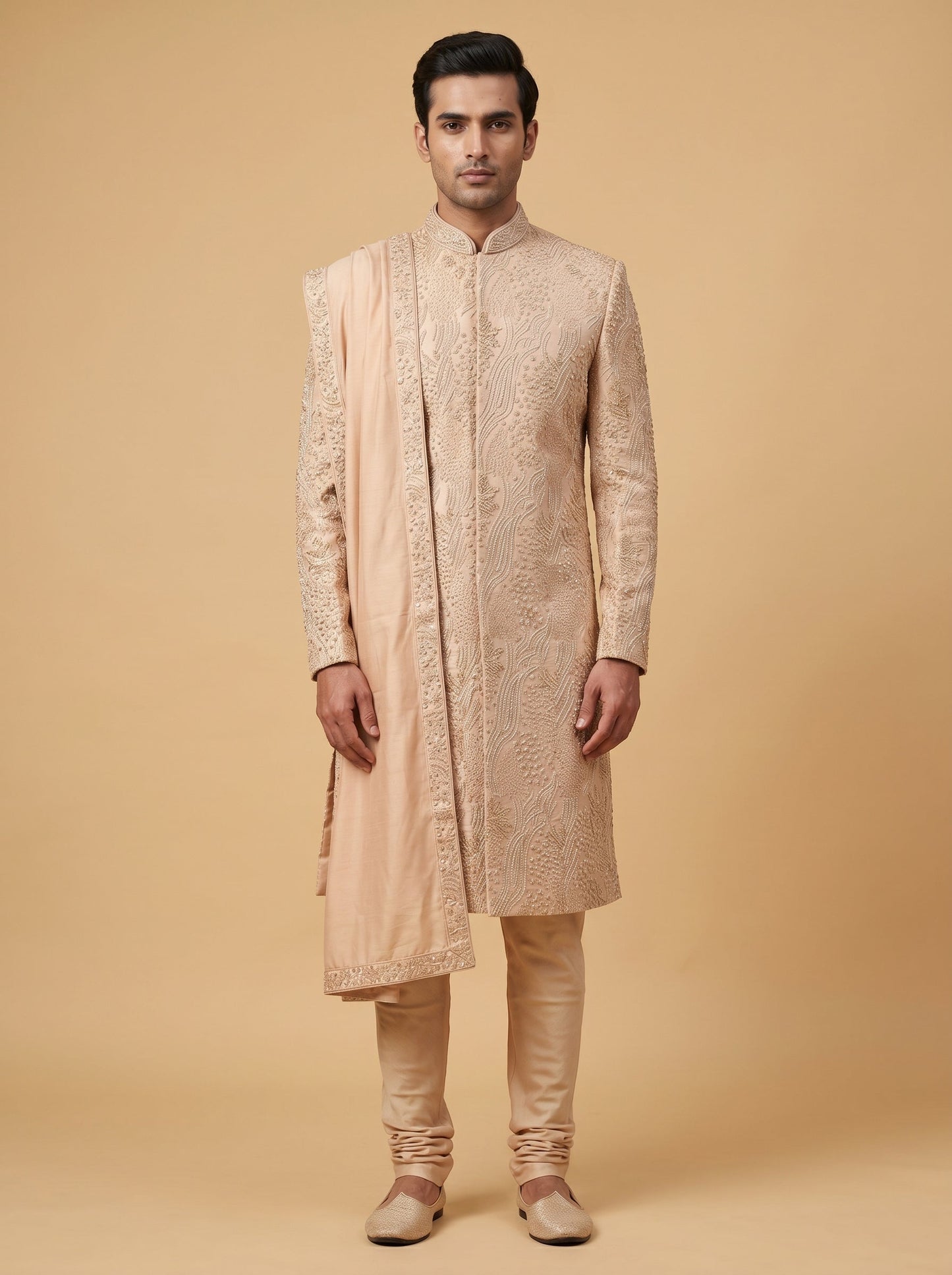 Gold Classic Sherwani
