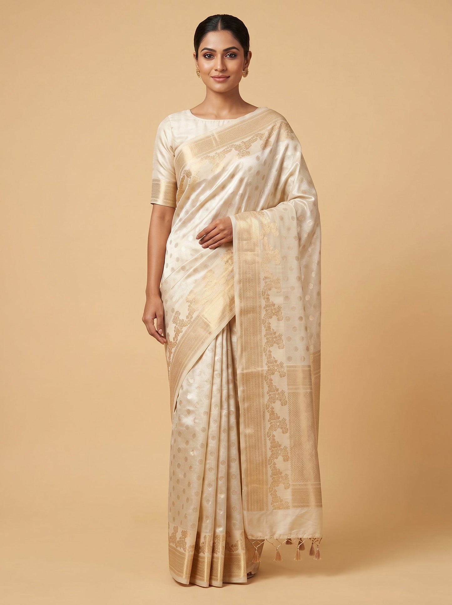Purple Extravagant Handloom Saree