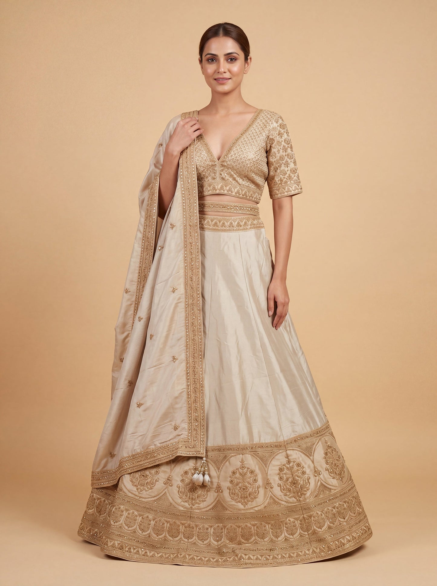 Golden Heritage Lehenga