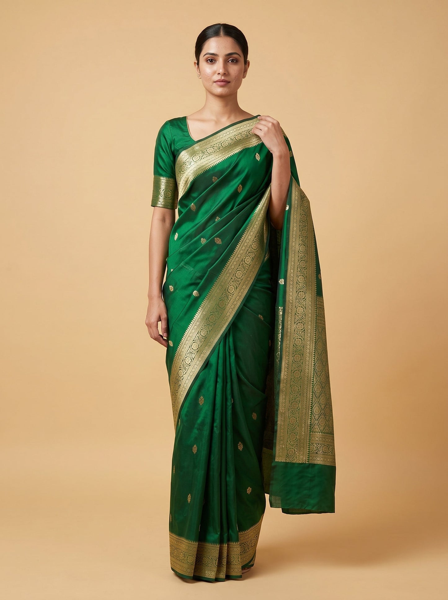 Green Legacy Classic Handloom Saree