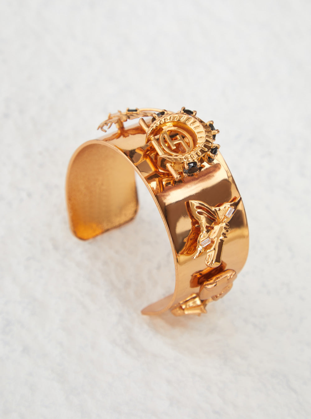 O.H. Crescent Half Wrist Handcuff Bracelet