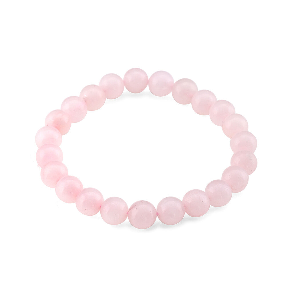 Natural Peach Bead Bracelet