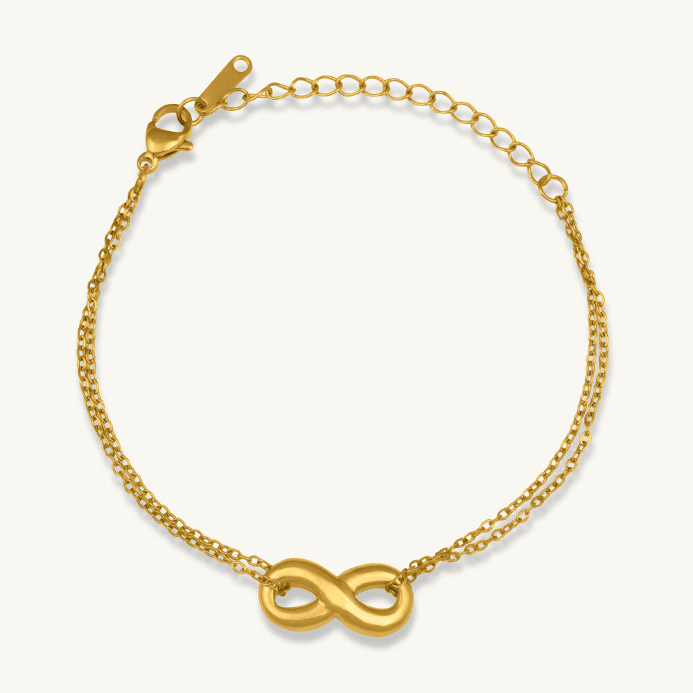Dual layer Infinity Bracelet