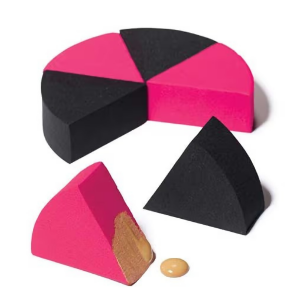 Bronson Professional Beauty Blender Makeup Sponge Wedges Set, Applicator, Puffs