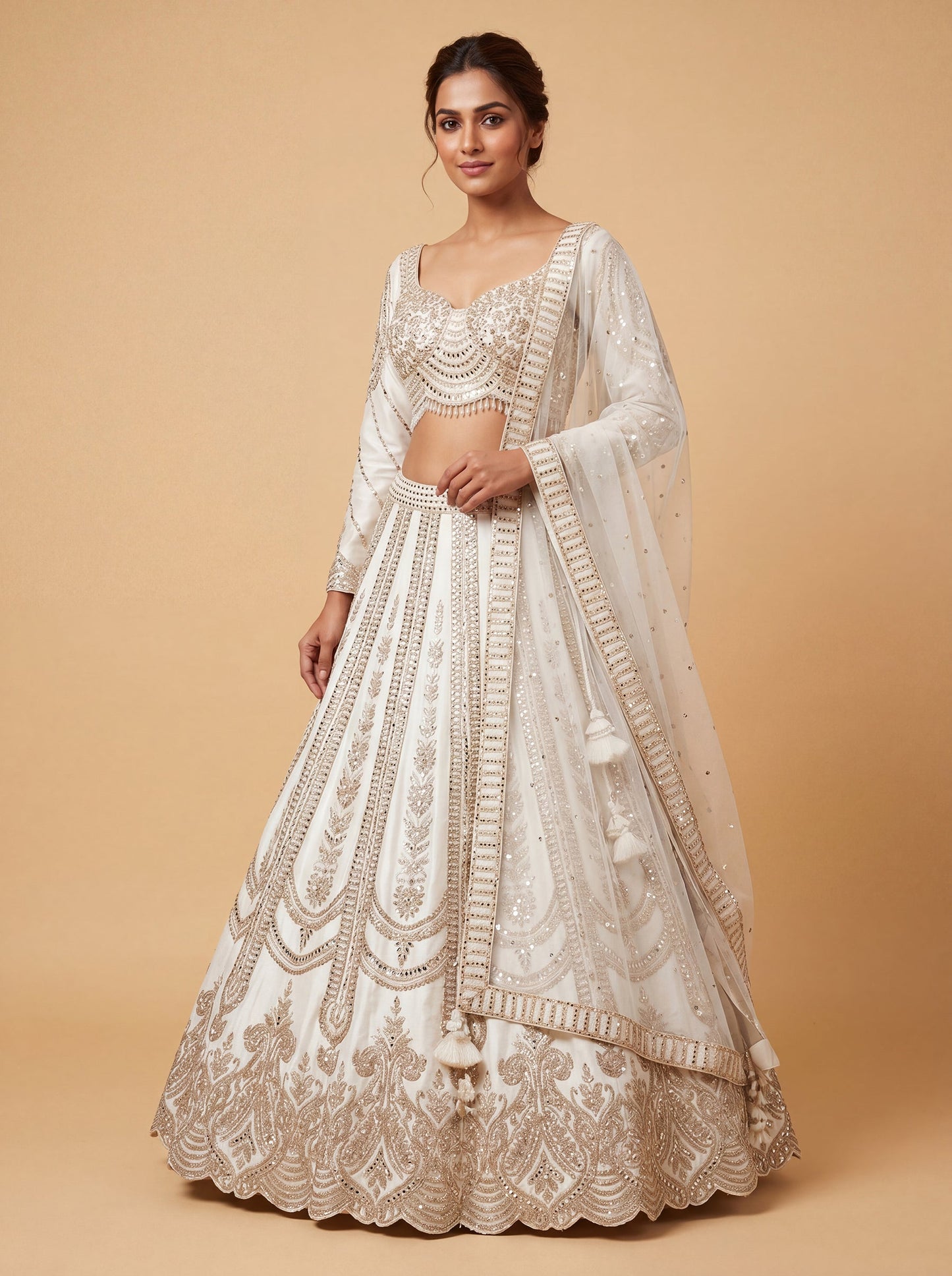 Ivory Royal Heritage Lehenga