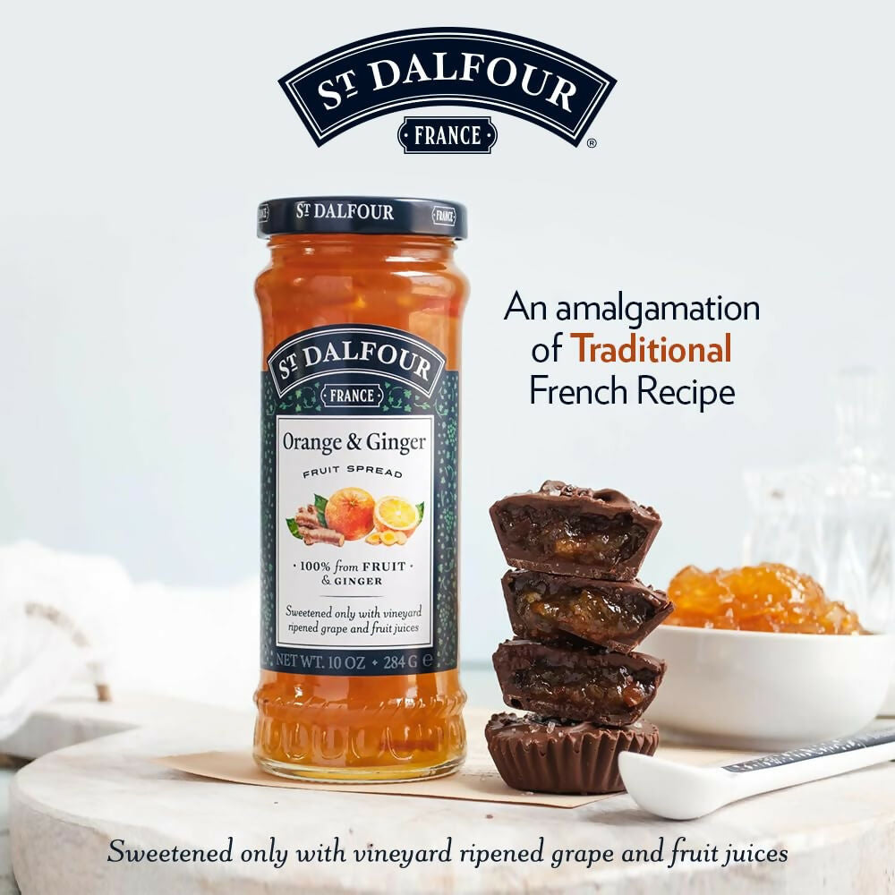 ST. DALFOUR Orange & Ginger Fruit Spread