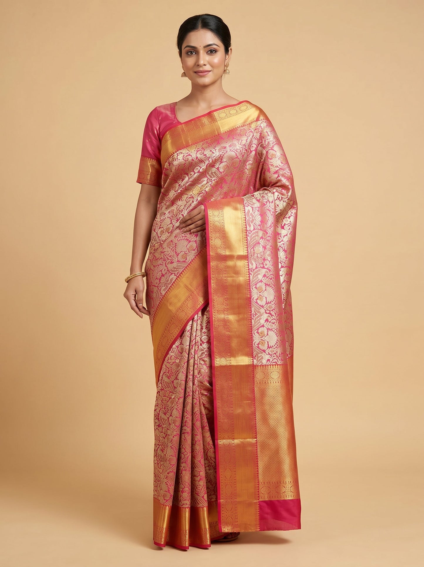 Lilac Whisper Handloom Saree