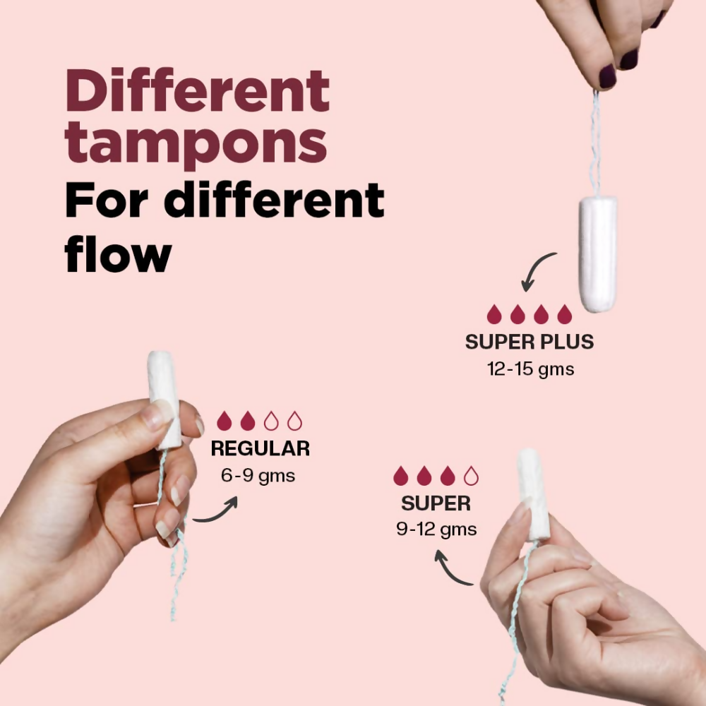 Pee Safe Organic Cotton Tampons