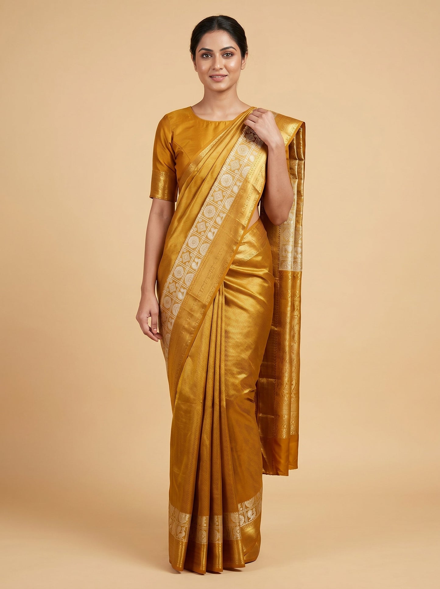 Maroon Wine Glow Handloom Saree