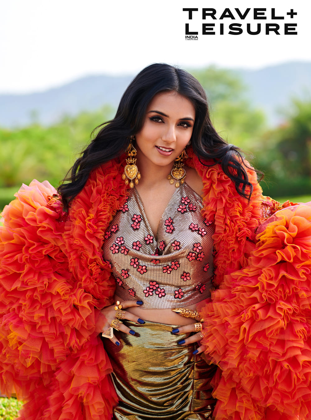 Masoom Minawala Wearing OH Poppi Clump Ring
