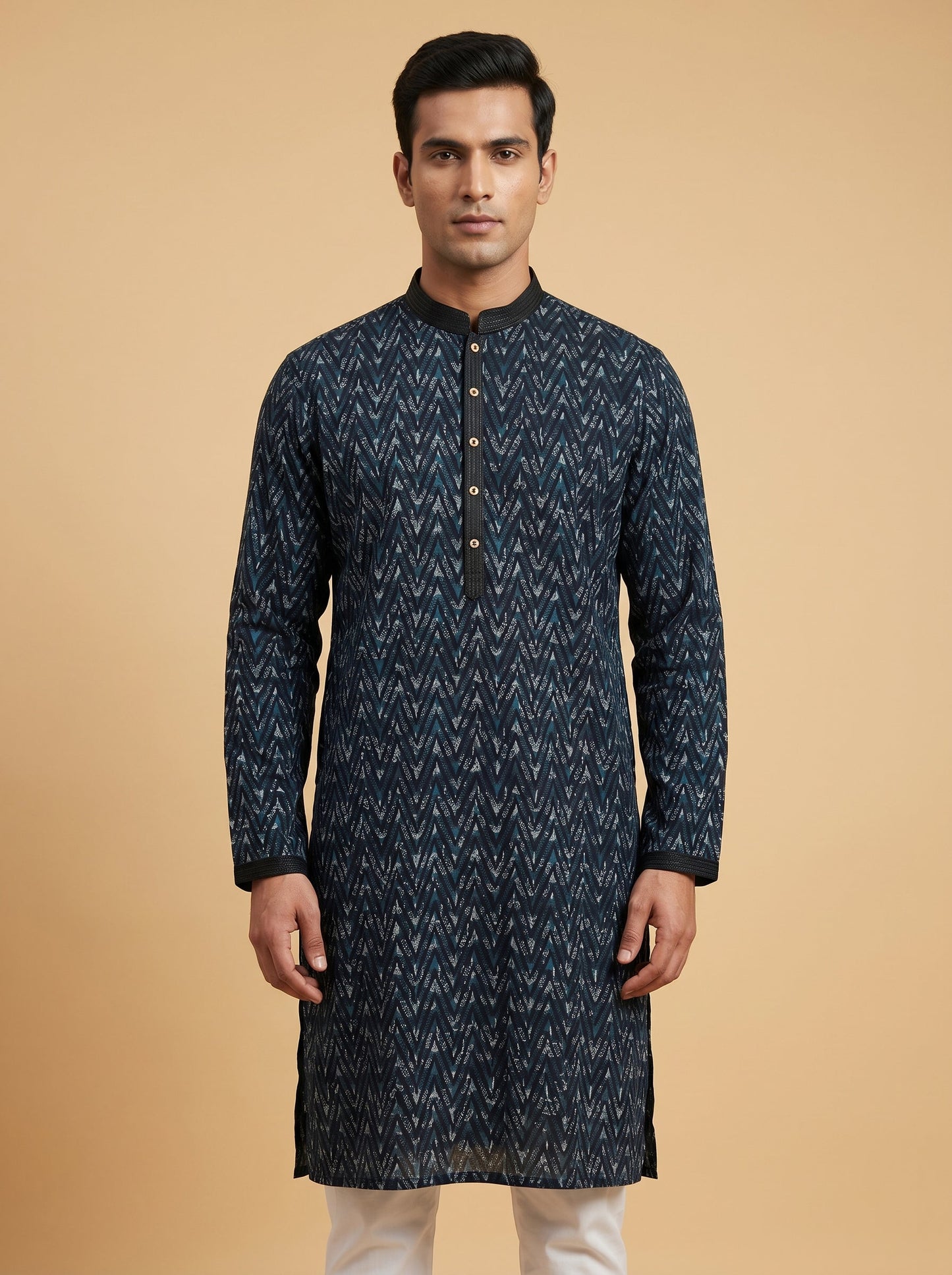 Midnight Blue Kurta Set