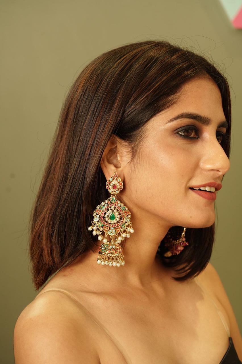 Nageen Navratna Big Jhumka