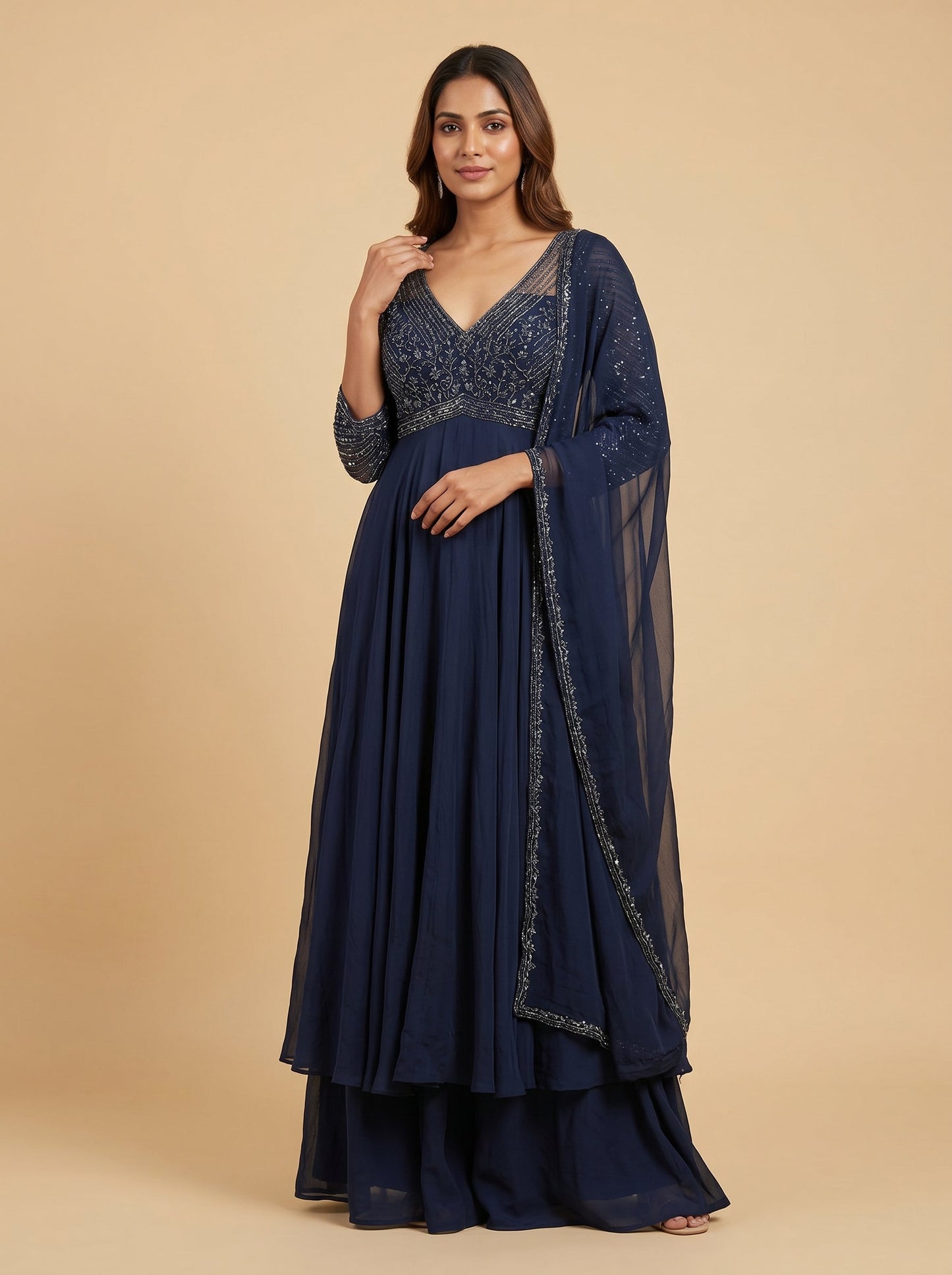 Navy Deep Indogown