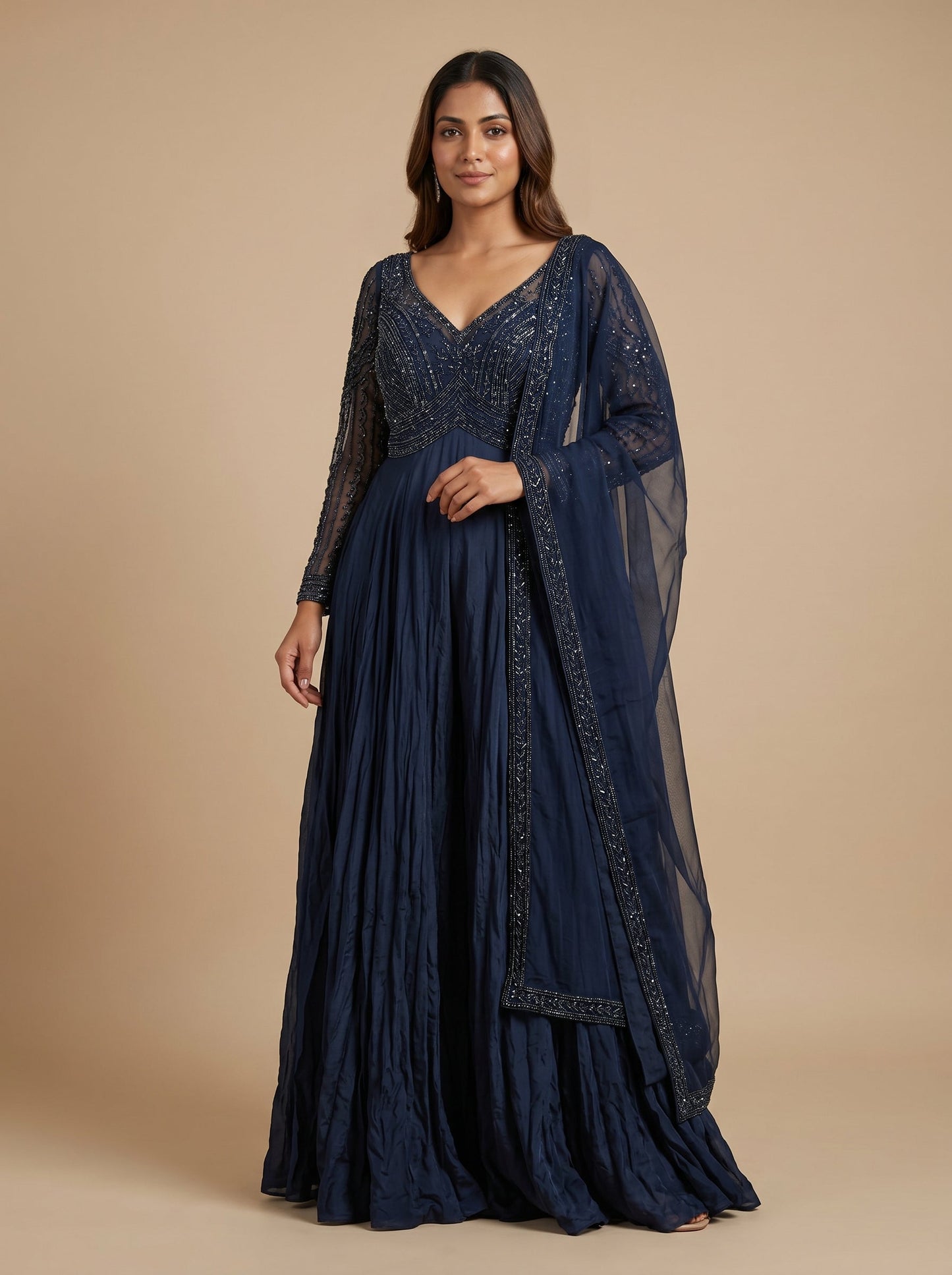 Navy Ink Indogown