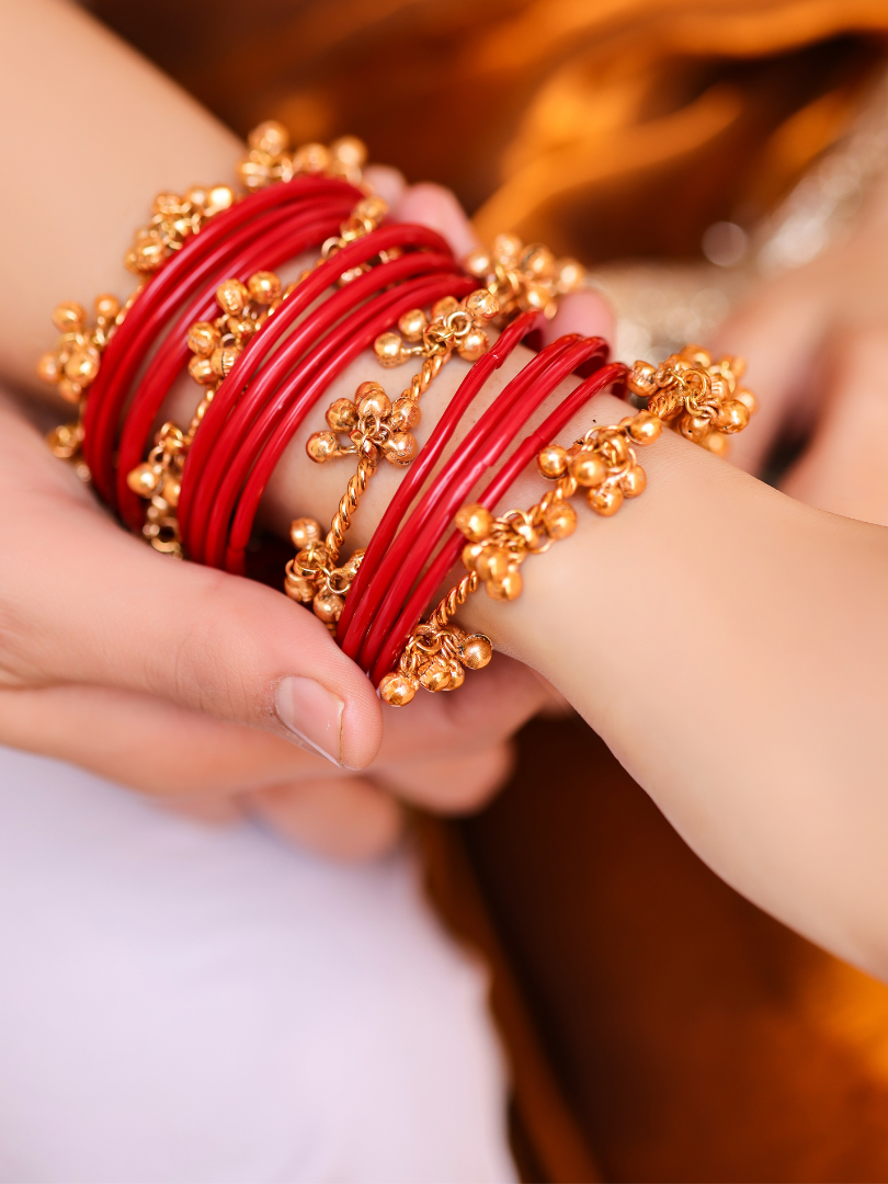 Twirl Charm Ghunghroo Bangles