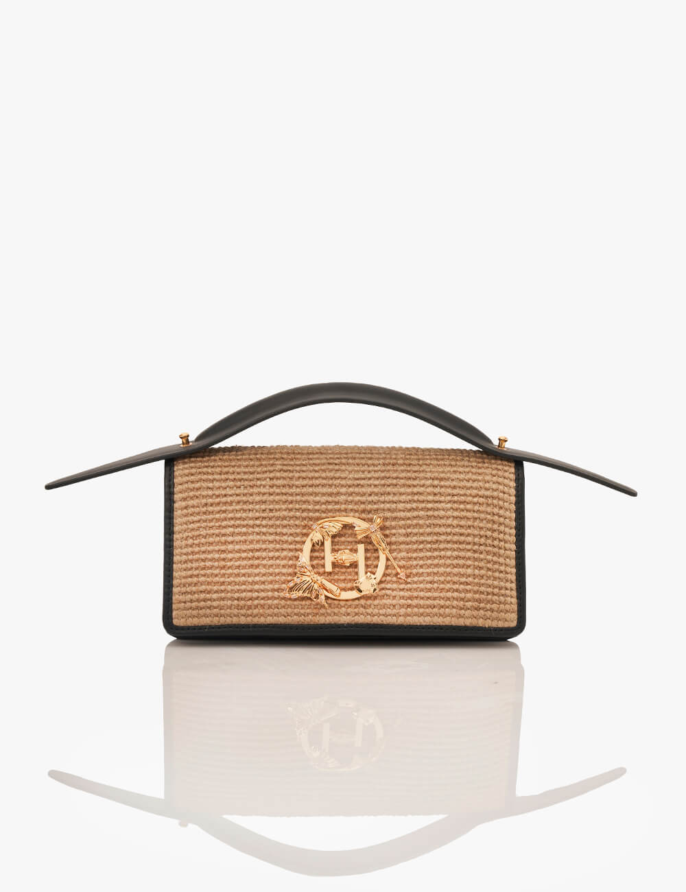 The OH V Paparazzi Handbag in Jute