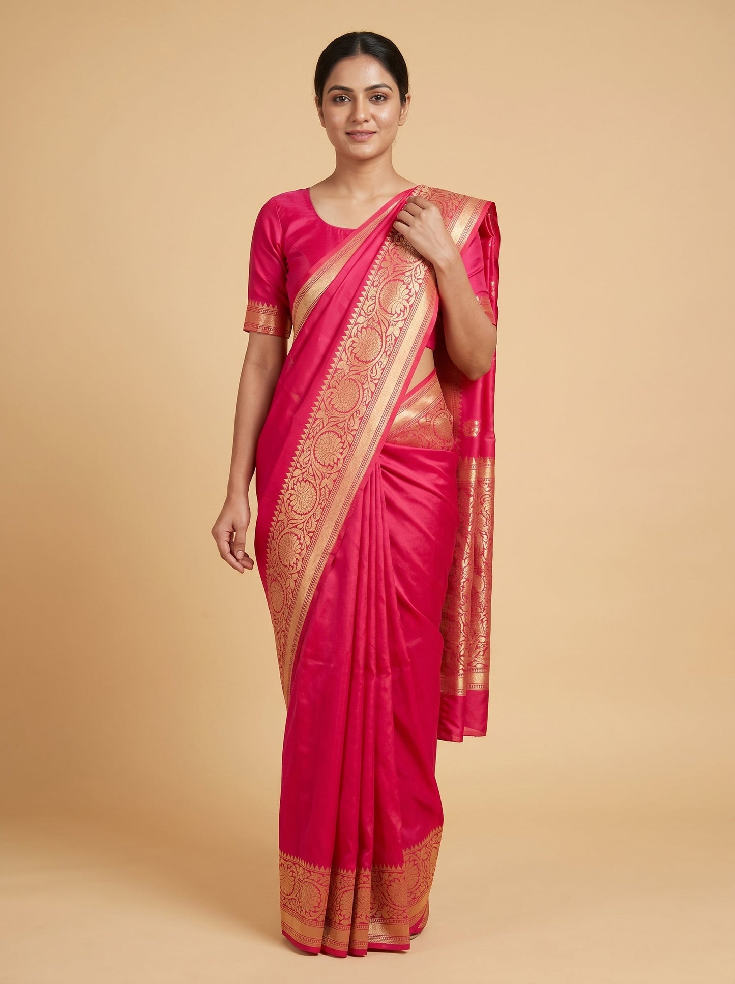 Paisley Keri Woven Handloom Saree
