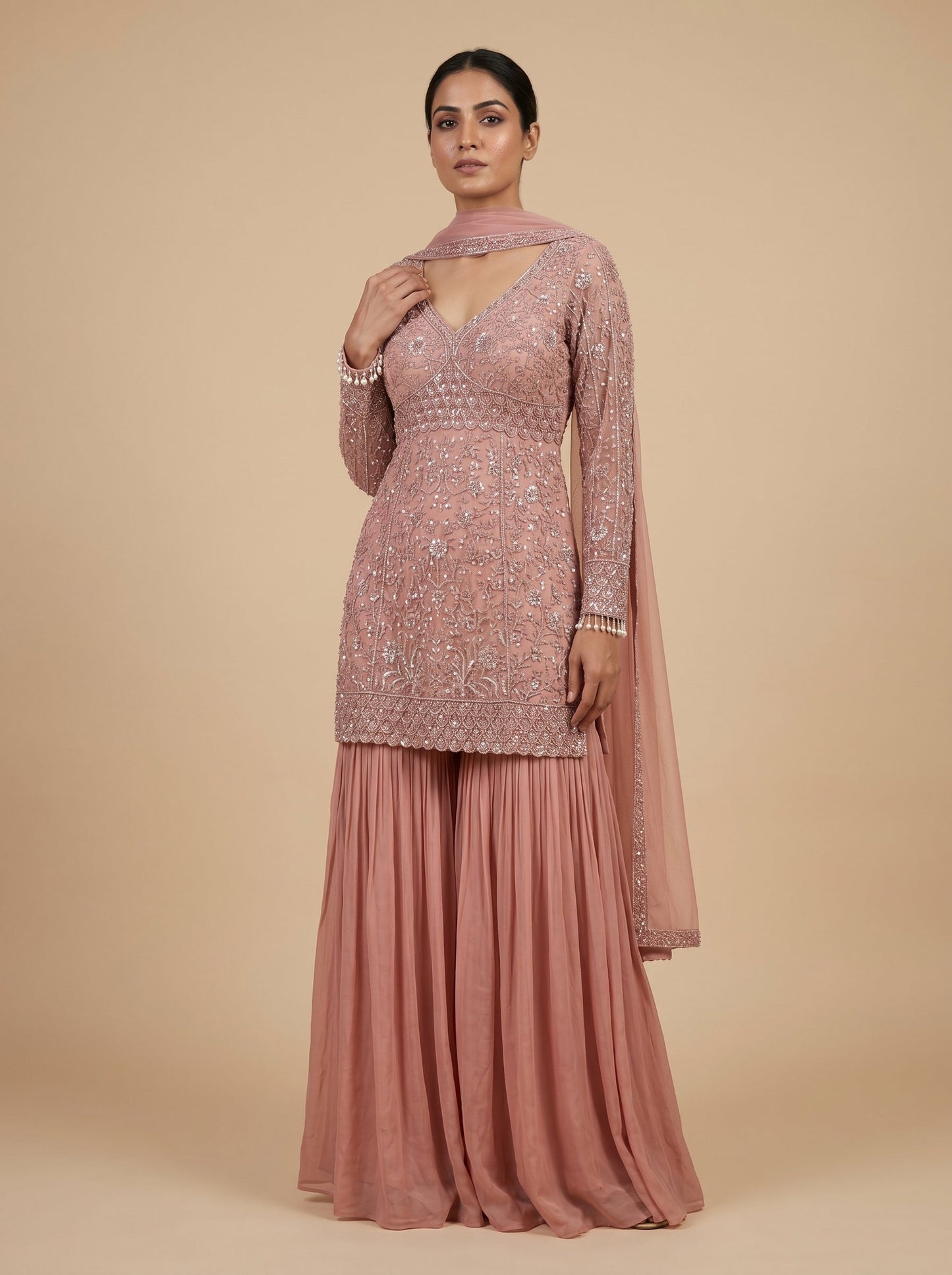 Peach Glow Indogown