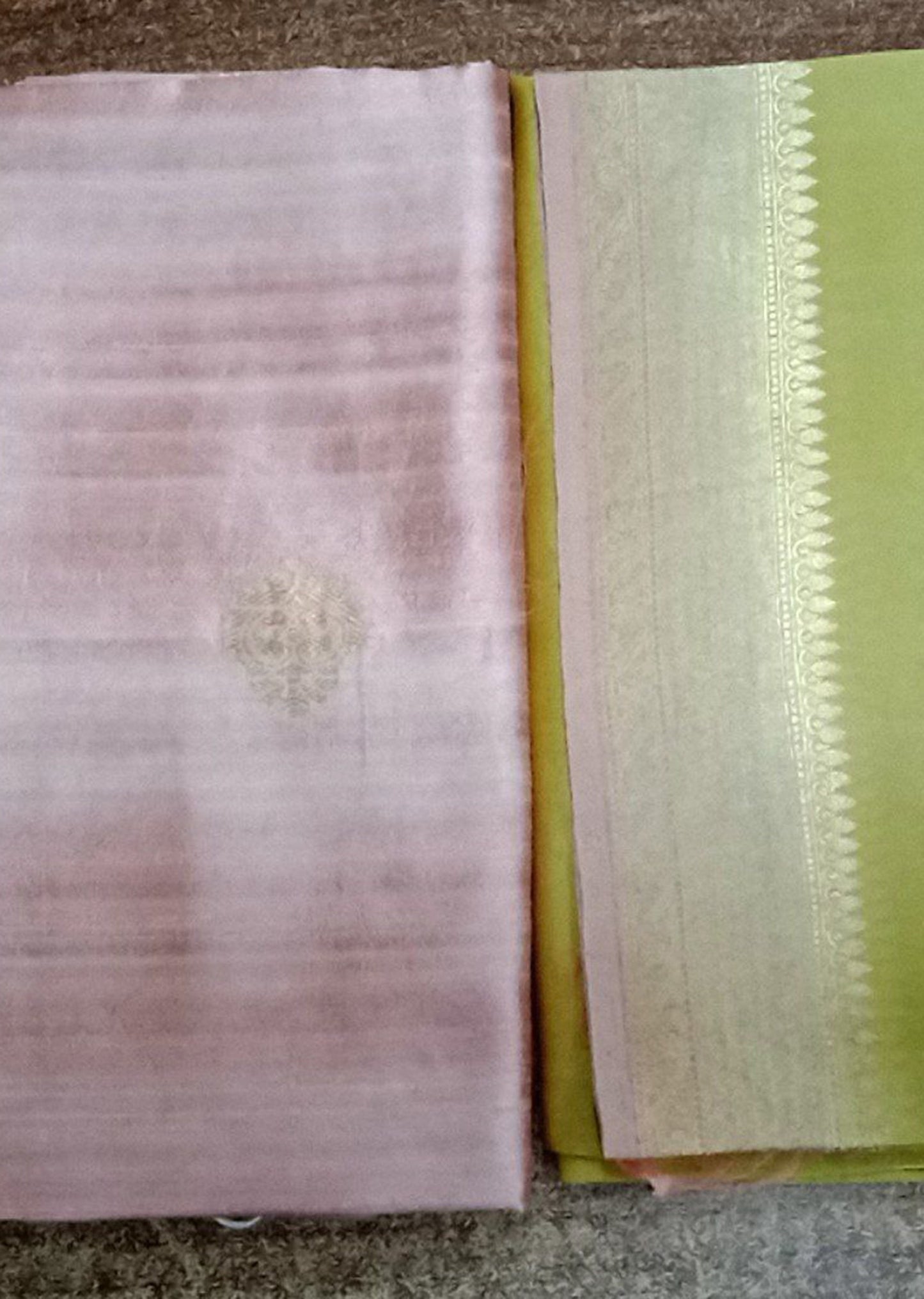 Petal Haze Whisper Dress Material