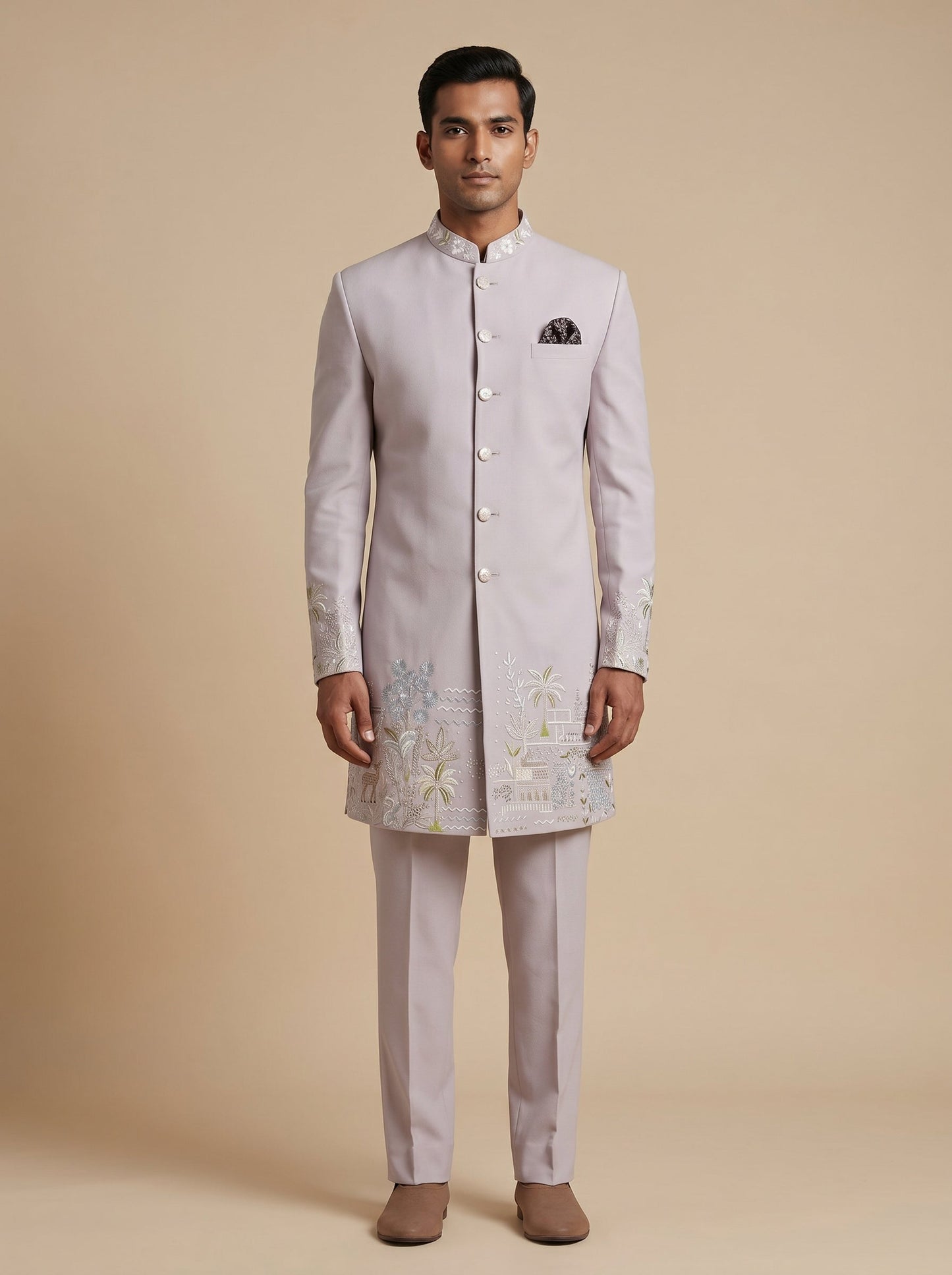 Pink Blush Sherwani