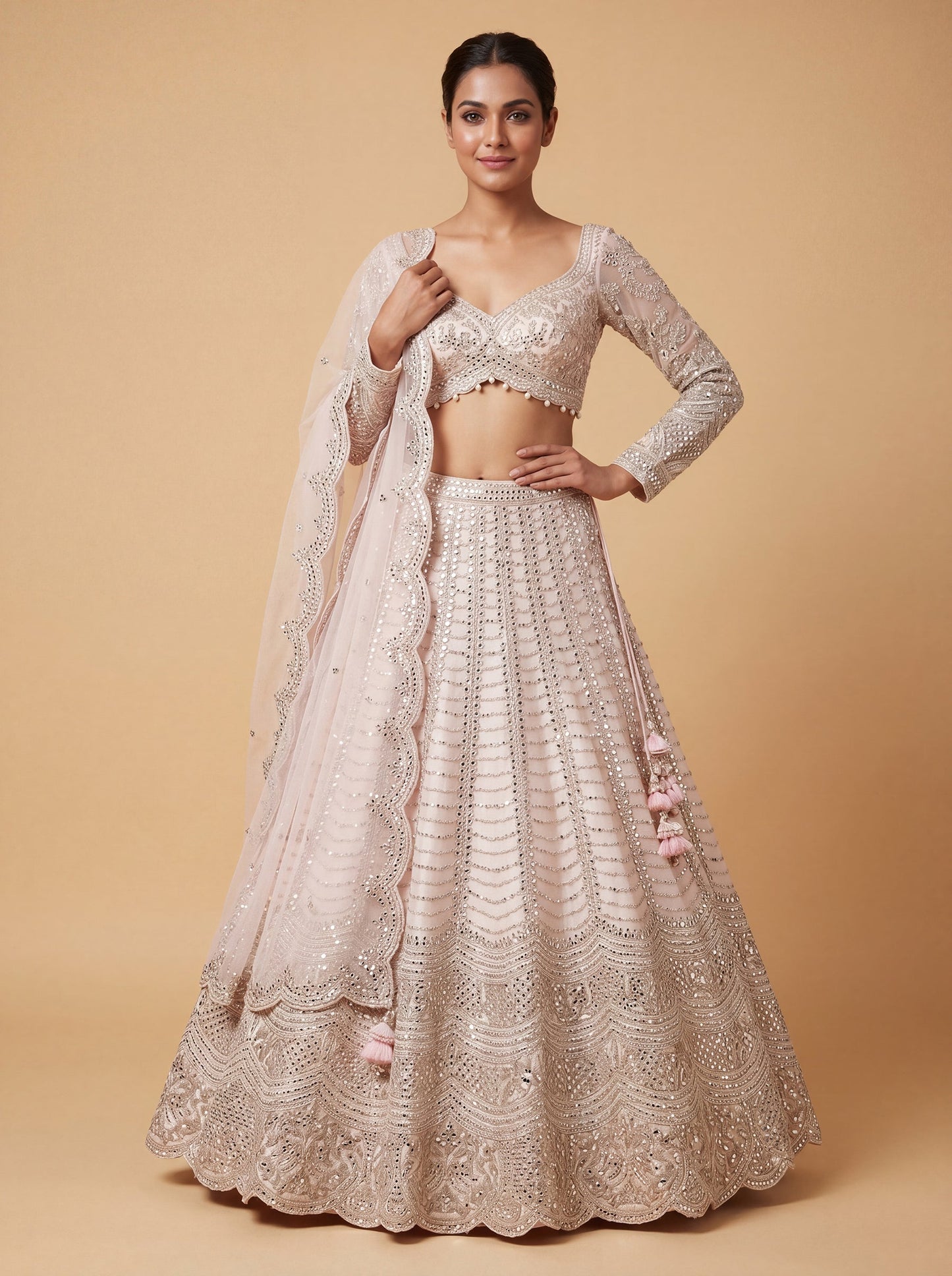 Pink Royal Heritage Lehenga