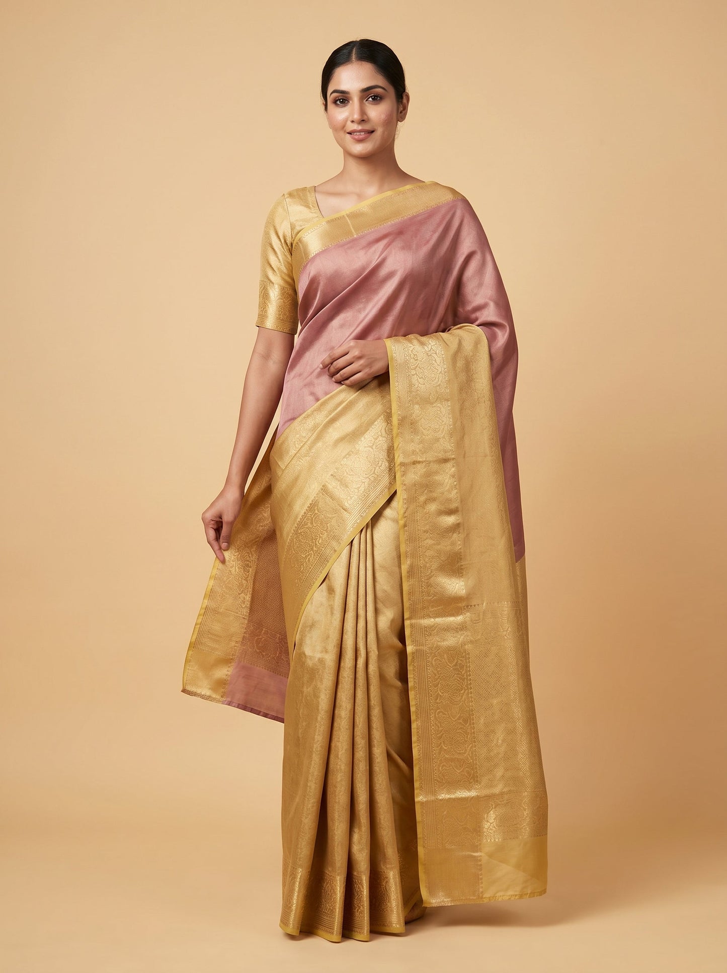 Purple Royal Handloom Saree