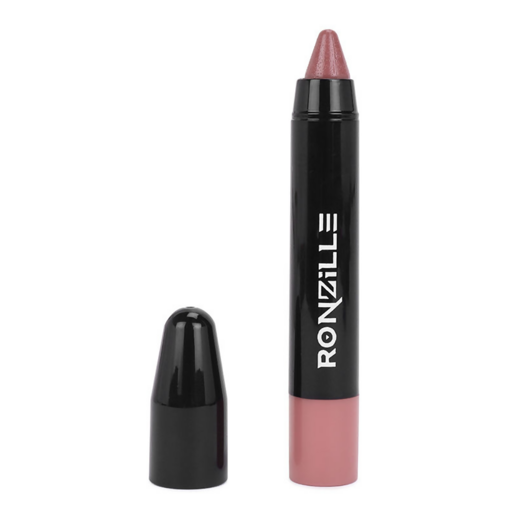 Ronzille Long Stay Matte Lip Crayon - Raspberry Rose