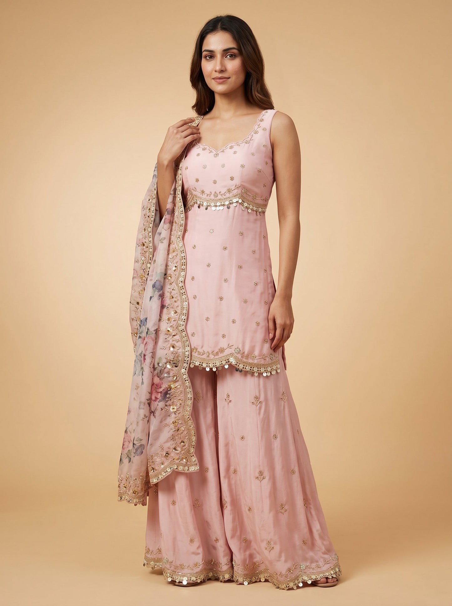Red Anarkali Suit