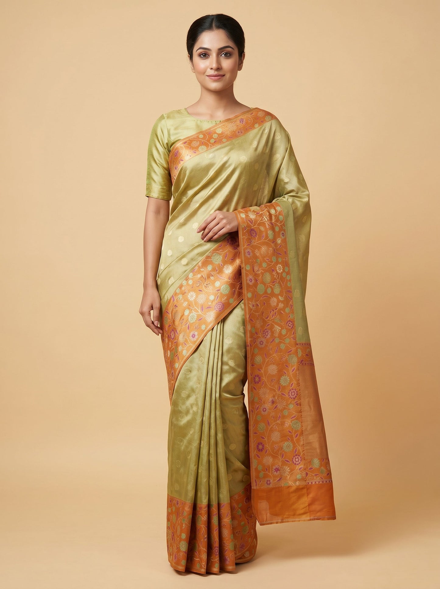 Regal Gold Handloom Saree