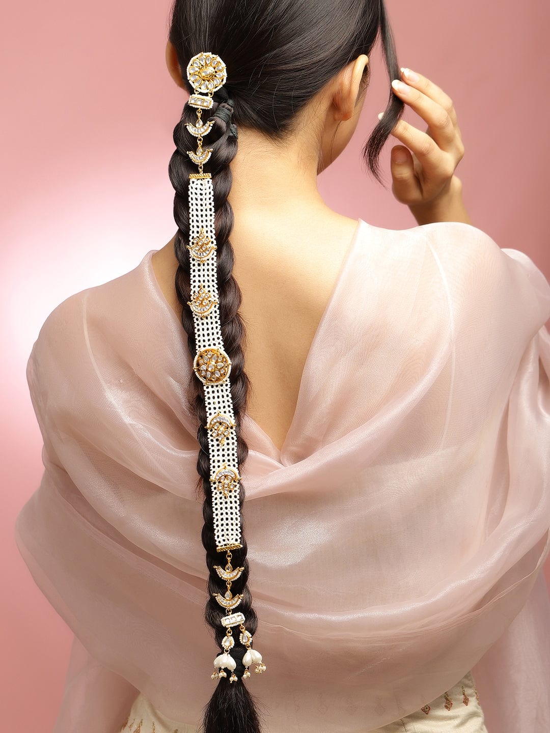 Whisper of Royalty Braid Brooch