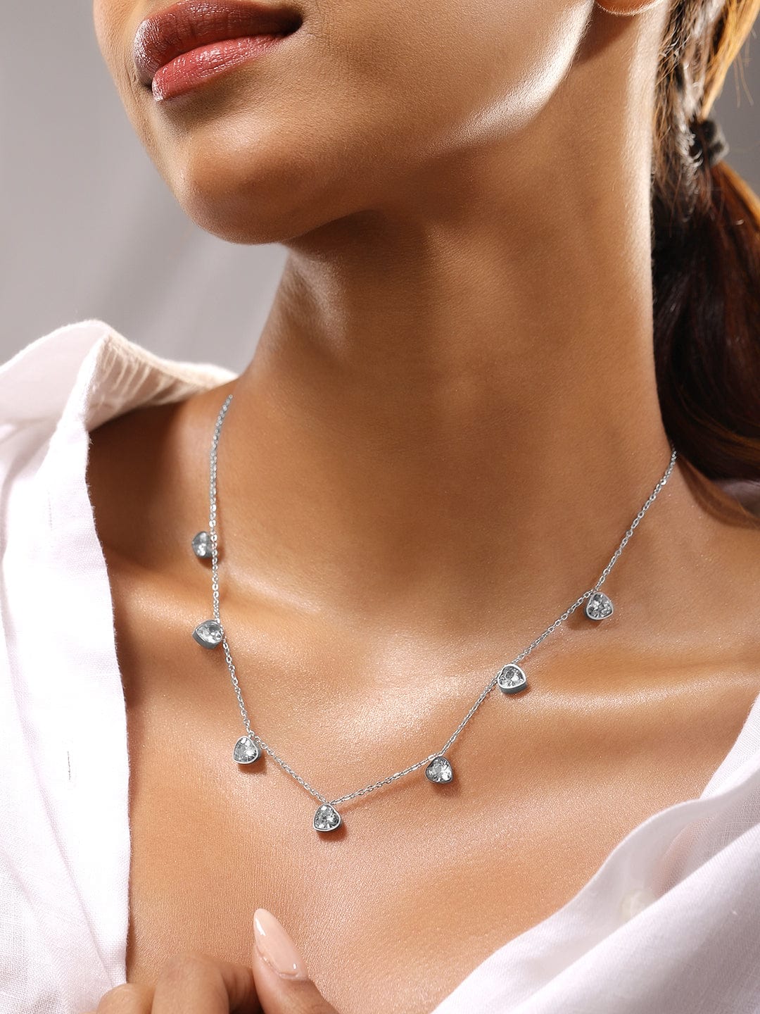 Heartfelt Charms Chain Necklace