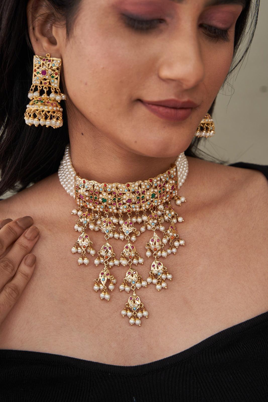 Rudali Jadaau Jhaalar Choker Set | Bridal