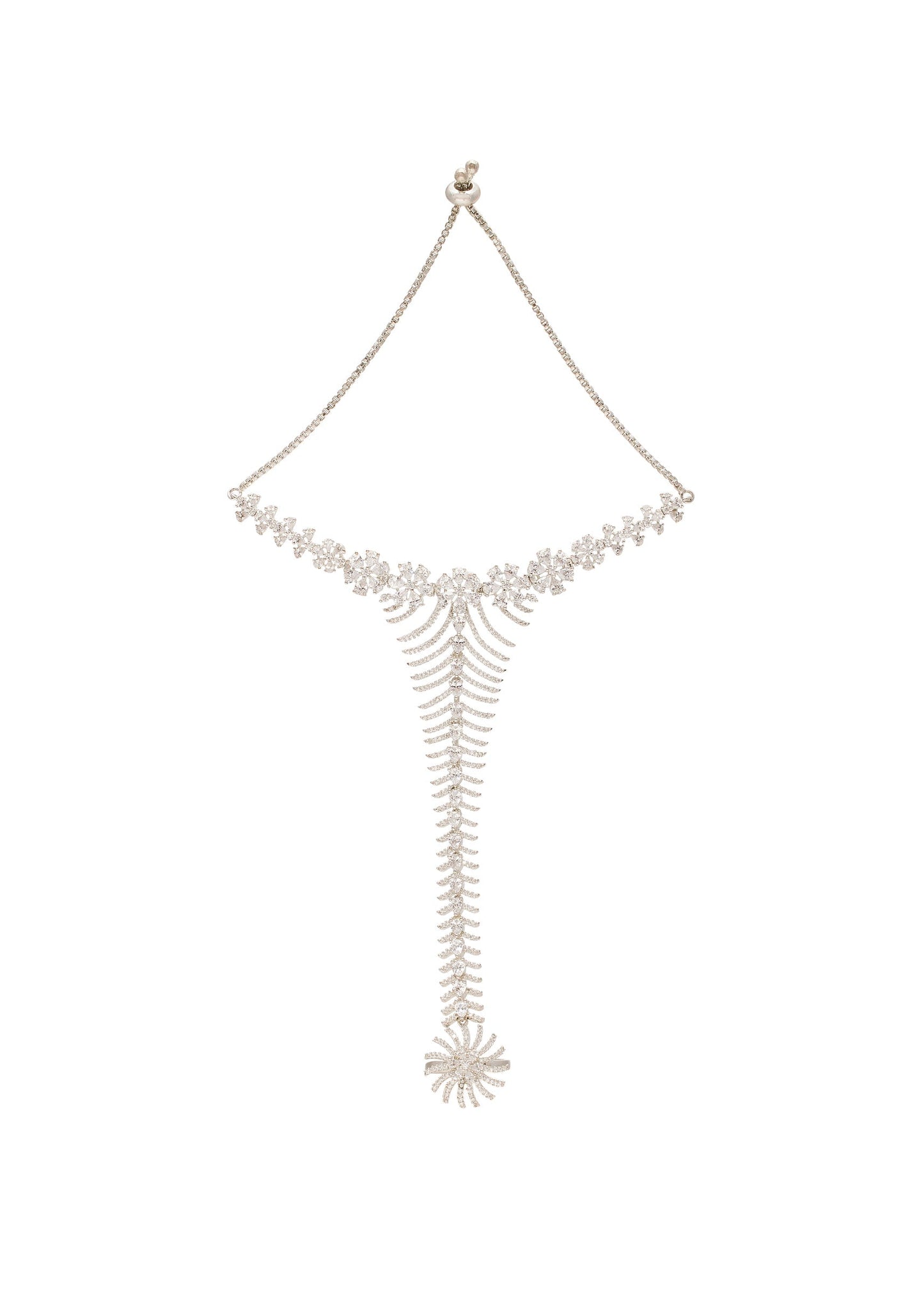 Silver Bridal Haathphool