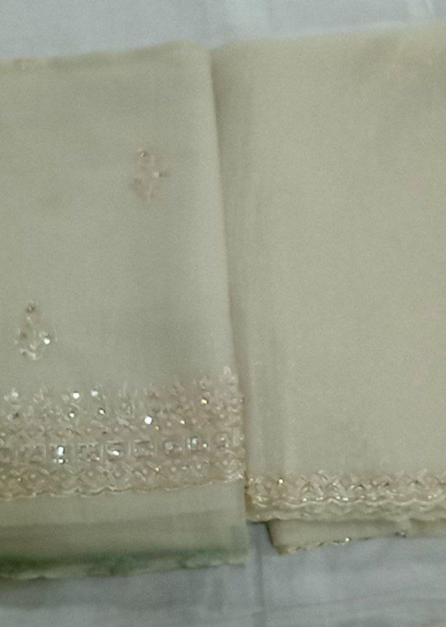 Snow Drift Dress Material