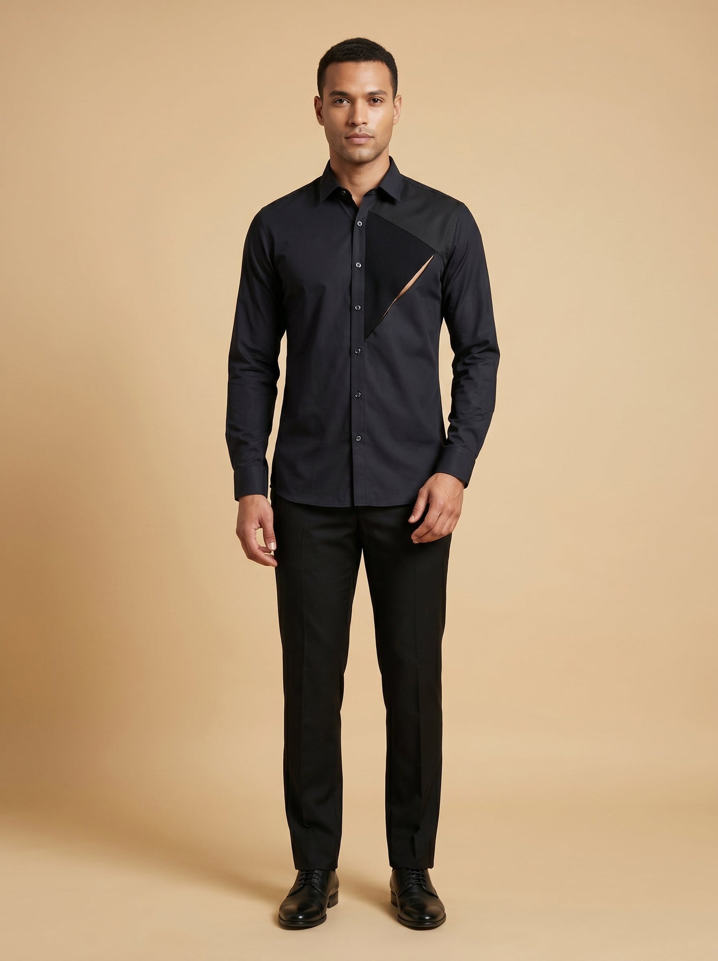 Solid Navy Classic Shirt