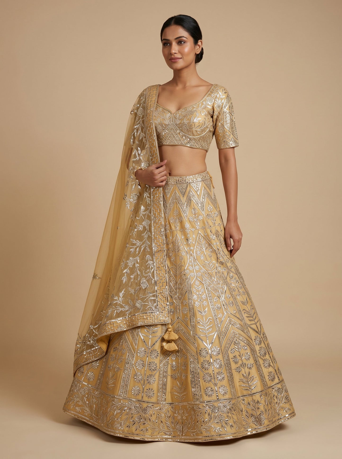 Sunlit Yellow Lehenga