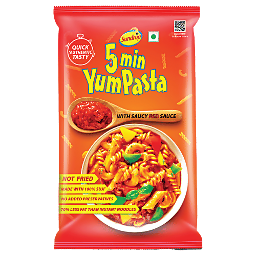 Sundrop 5 Min Yum Pasta - With Red Sauce