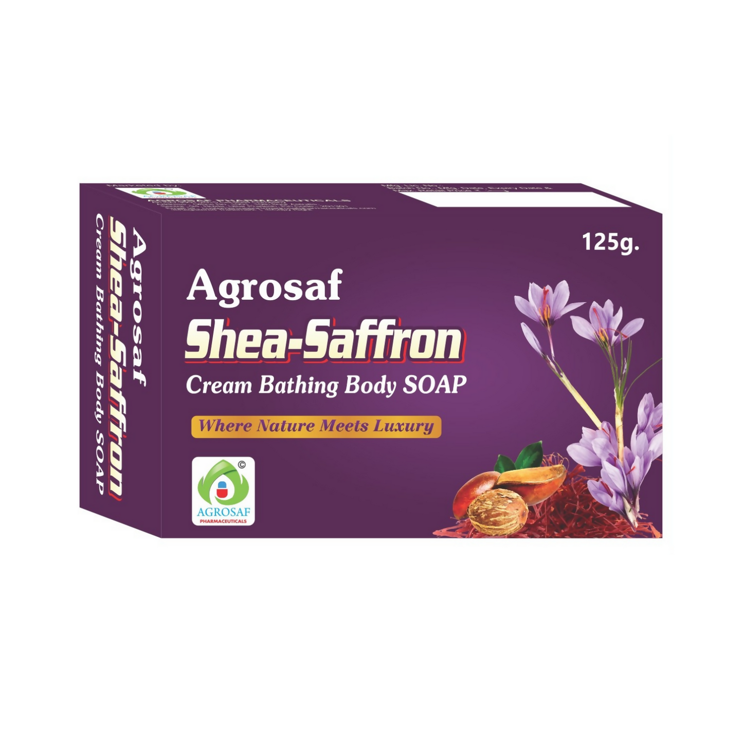 Agrosaf Shea Saffron Soap