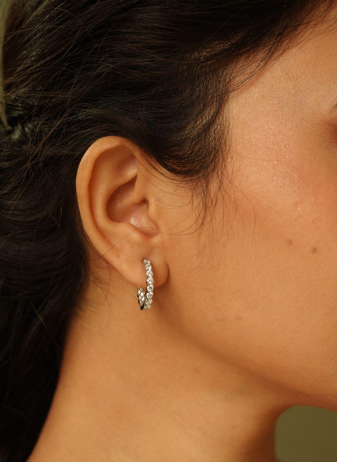 Tiny Diamond Bali’s | Daily Wear | Limited Edition