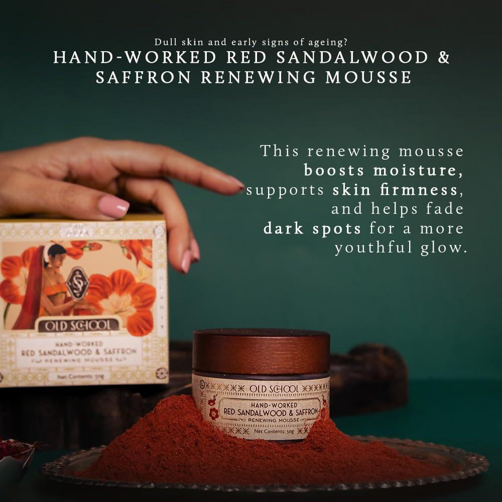 Old School Rituals Red Sandalwood & Saffron Age-Defying Face Moisturiser