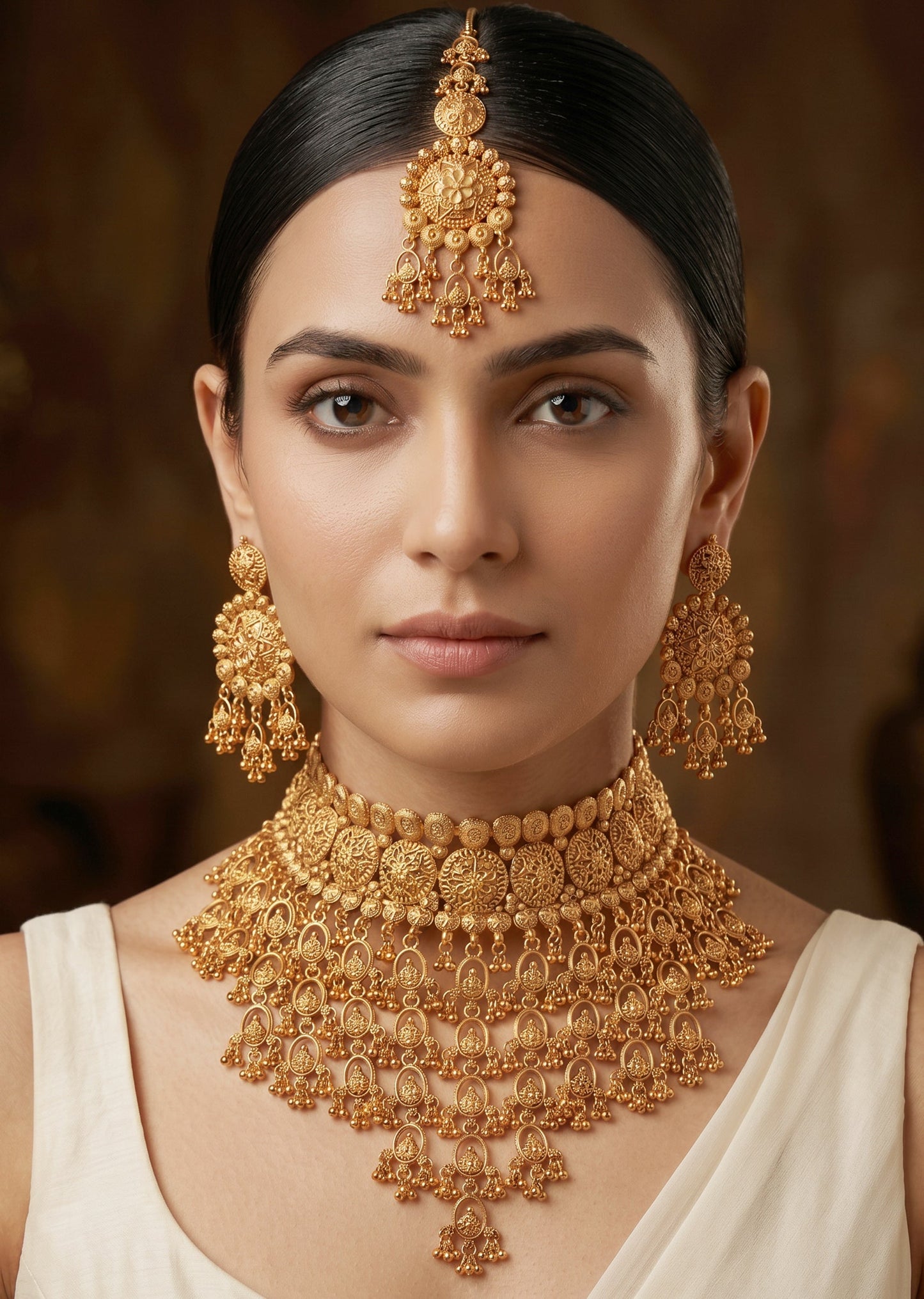 Noor Bridal Kundan Necklace Set