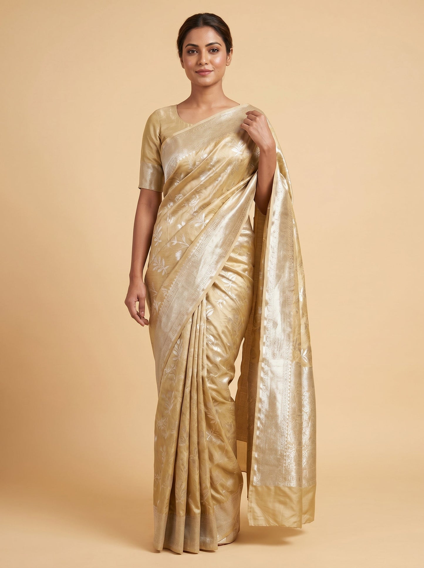 Yellow Bright Saree