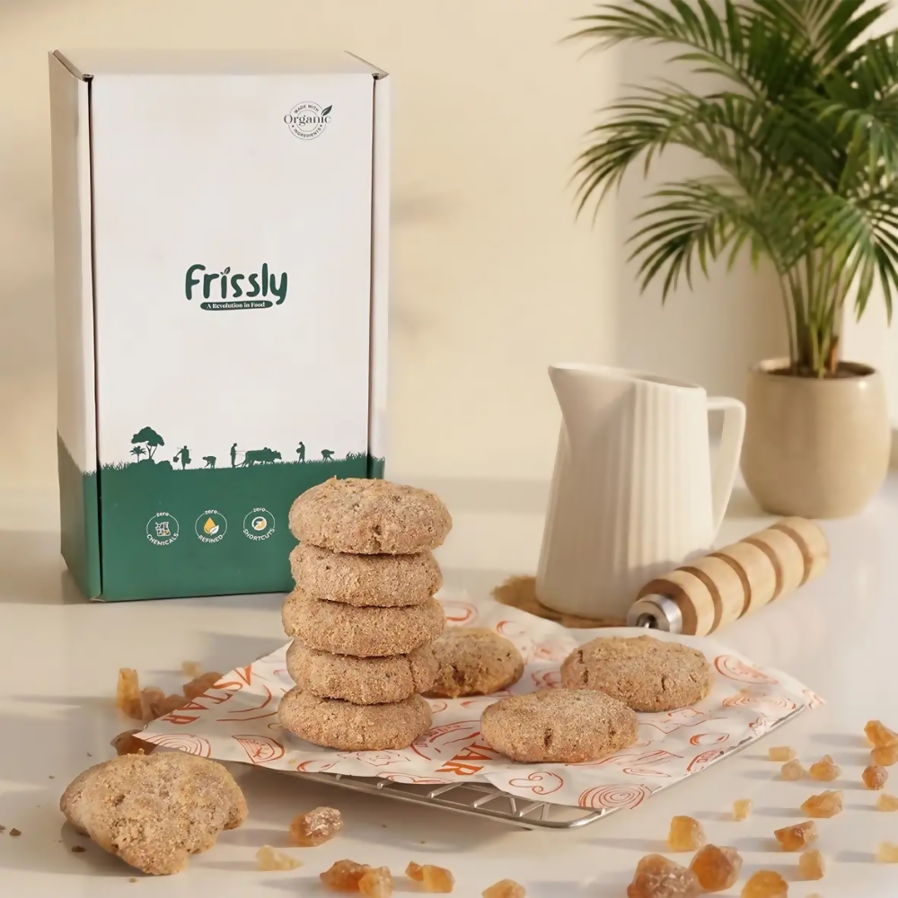 Frissly Organics Ragi Palm Candy Sugar Cookies