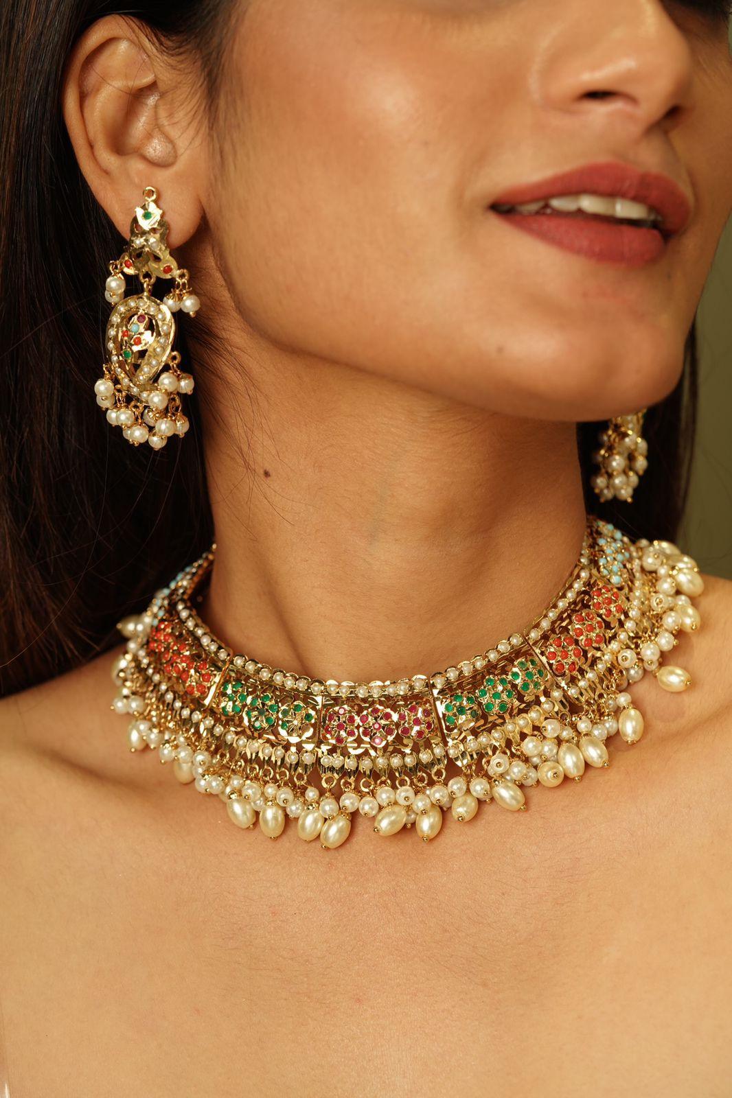 Zainab Navratna Hasli Set